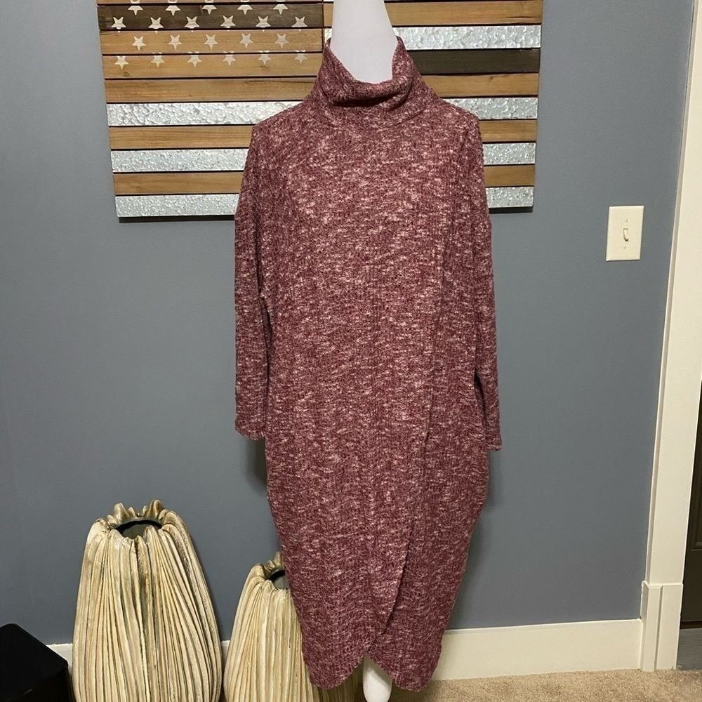 Love In Womens Lightweight Sweater Poncho with Pockets Gray One Size